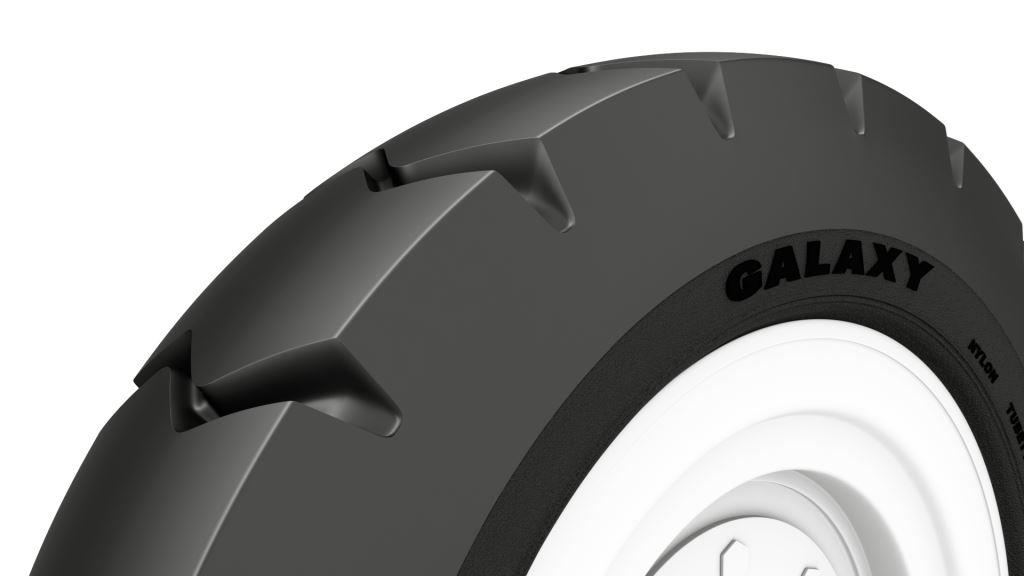 SUPER SEVERE DOUBLE WIDTH LUG GALAXY MATERIAL HANDLING Tire